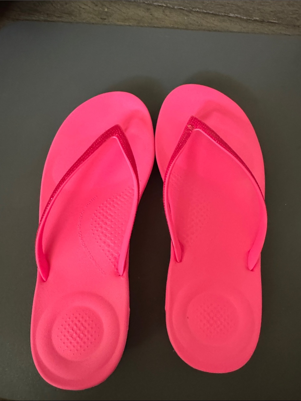 Bright Hot Pink FitfFlop Sandals